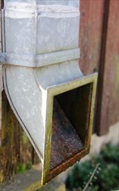 Galvanoitu syöksytorvi