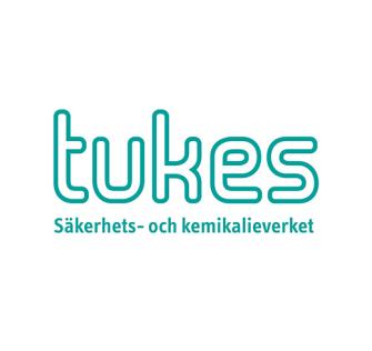 Säkerhets- och kemikalieverkets logo.