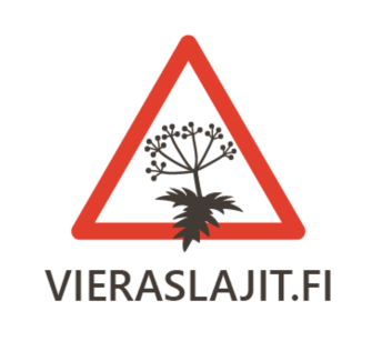Logo of Vieraslajit.fi.