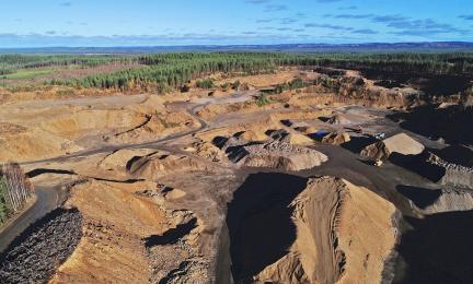 Kerolankankaan maa-aineksen ottoalue 23.10.2019